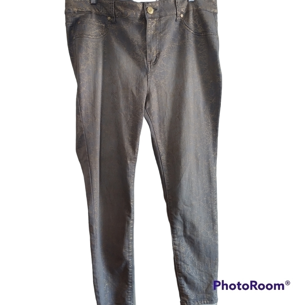 Celebrity Pink Grey Gold Spritz Skinny Jeans 20